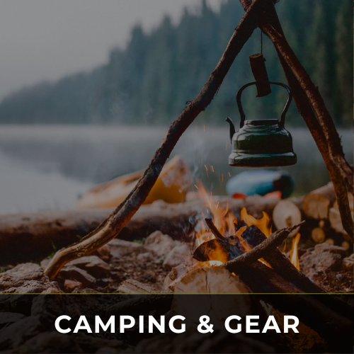 camping and gear